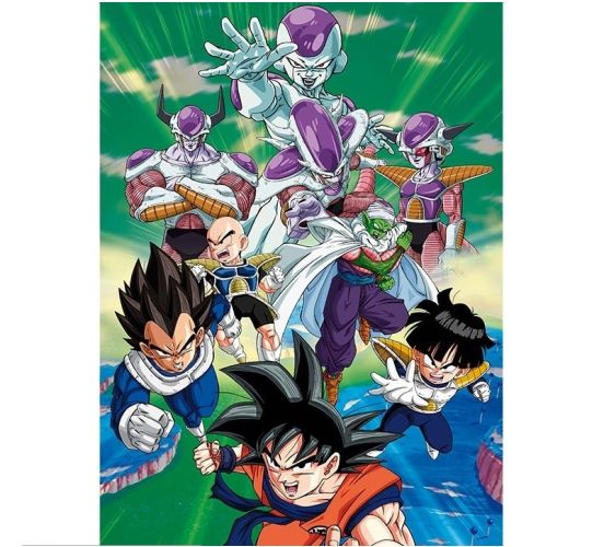 Dragon-Ball-Freezer-Arc-Gruppe-915-x-61-Poster-1