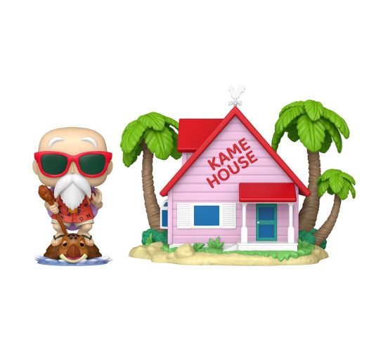 Dragon-Ball-Kame-Haus-mit-Meister-Roshi-Funko-Pop-46-9cm-Vin