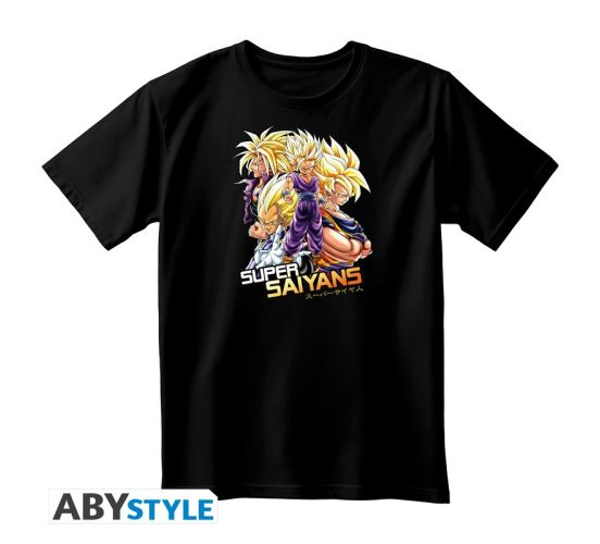 Dragon-Ball-Saiyans-schwarz-T-Shirt-1