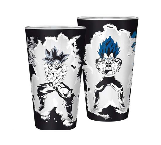 Dragon-Ball-Super-Son-Goku-Vegeta-400ml-Glas-1