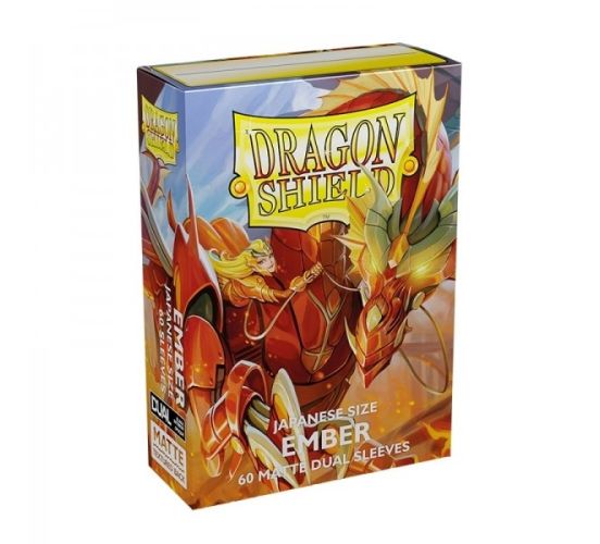 Dragon-Shield-Ember-Alaria-Matte-Dual-Sleeves-Japanese-size- Dragon-Shield-Ember-Alaria-Matte-Dual-Sleeves-Japanese-size-