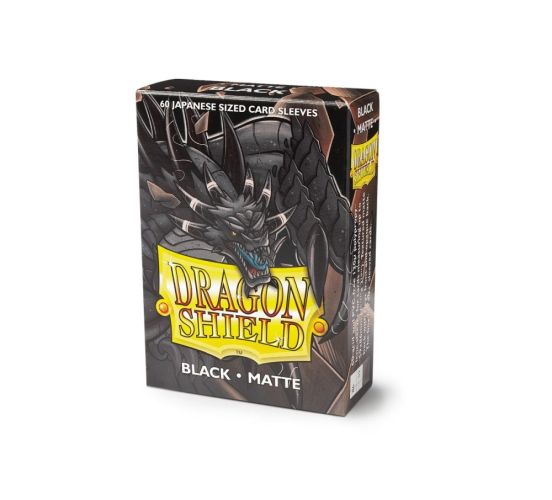 Dragon-Shield-Small-Sleeves-Japanese-Matte-Black-60-Sleeves- Dragon-Shield-Small-Sleeves-Japanese-Matte-Black-60-Sleeves-