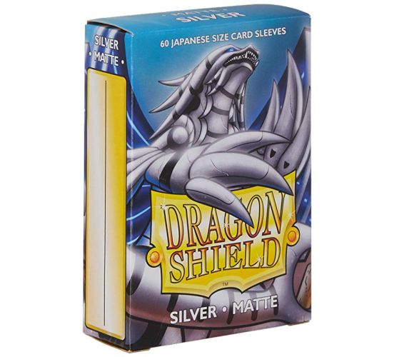 Dragon-Shield-Small-Sleeves-Japanese-Matte-Silver-60-Sleeves