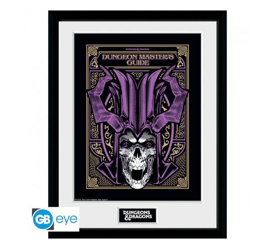 Dungeons-Dragons-Masters-Guide-30x40-Gerahmtes-Poster-1