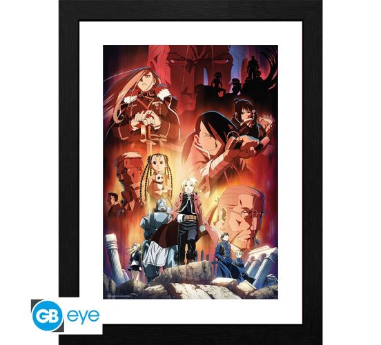 Fullmetal-Alchemist-Key-Art-30x40cm-Rahmenbild-1
