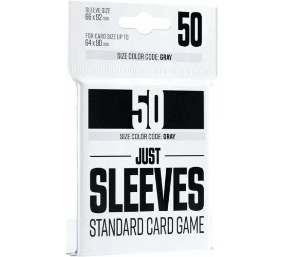 Gamegenic-Just-Sleeves-Standard-Card-Game-Schwarz-50-Sleeves Gamegenic-Just-Sleeves-Standard-Card-Game-Schwarz-50-Sleeves