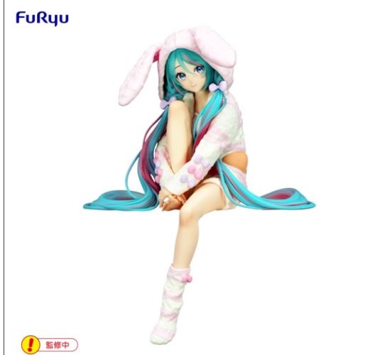 Hatsune-Miku-Haeschenohren-Kapuzenpyjama-blau-Noddle-Stopper