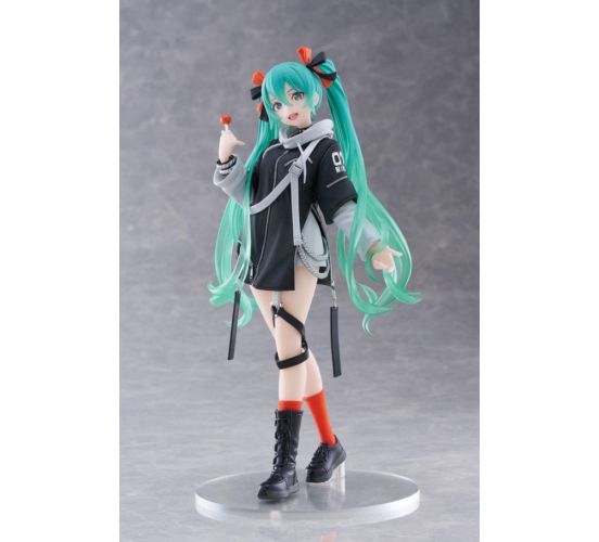 Hatsune-Miku-Hatsune-Miku-Fashion-Punk-Version-18cm-PVC-Stat Hatsune-Miku-Hatsune-Miku-Fashion-Punk-Version-18cm-PVC-Stat