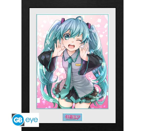 Hatsune-Miku-Wink-30x40cm-Rahmenbild-1