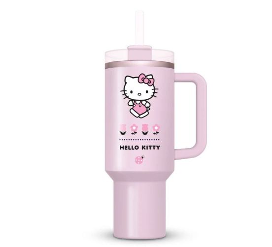 Hello-Kitty-Hello-Kitty-Pink-1000ml-Edelstahlbecher-1