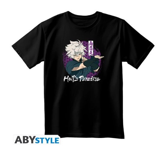 Hells-Paradise-Gabimaru-schwarz-Shirt-1 Hells-Paradise-Gabimaru-schwarz-Shirt-1