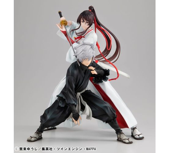 Hells-Paradise-Lucrea-PVC-Statuen-2er-Set-Gabimaru-Sagiri-Ya Hells-Paradise-Lucrea-PVC-Statuen-2er-Set-Gabimaru-Sagiri-Ya