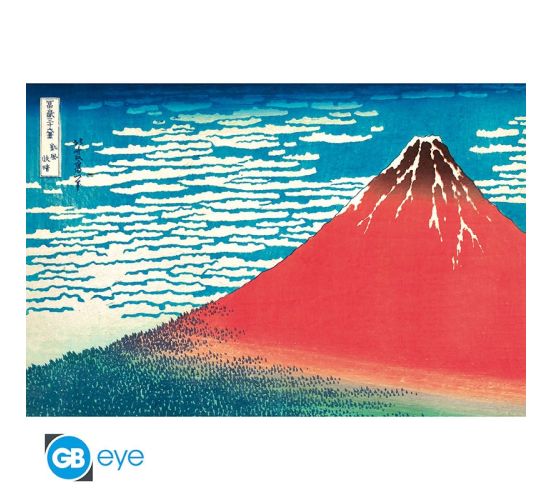Hokusai-Roter-Fuji-915x61cm-Maxi-Poster-1