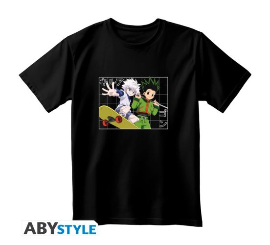 Hunter-x-Hunter-Gon-Killua-schwarz-T-Shirt-1