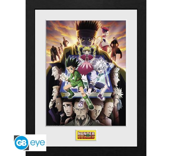 Hunter-x-Hunter-Key-Art-Book-30x40cm-Rahmenbild-1