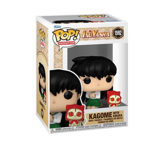 Inuyasha-Kagome-mit-Kirara-Funko-Pop-1592-9cm-Vinyl-Figur-1