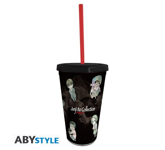 JUNJI-ITO-Becher-mit-Strohhalm-Chibi-Art-470ml-Flasche-1 JUNJI-ITO-Becher-mit-Strohhalm-Chibi-Art-470ml-Flasche-1