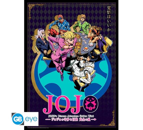Jojos-Bizarre-Adventure-Golden-Wind-52x38cm-Chibi-Poster-1