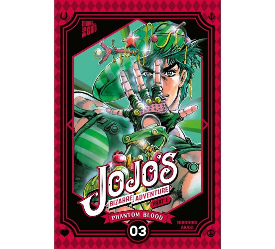 Jojos-Bizarre-Adventure-Part-1-Phantom-Blood-03-Manga-Neu-1 Jojos-Bizarre-Adventure-Part-1-Phantom-Blood-03-Manga-Neu-1