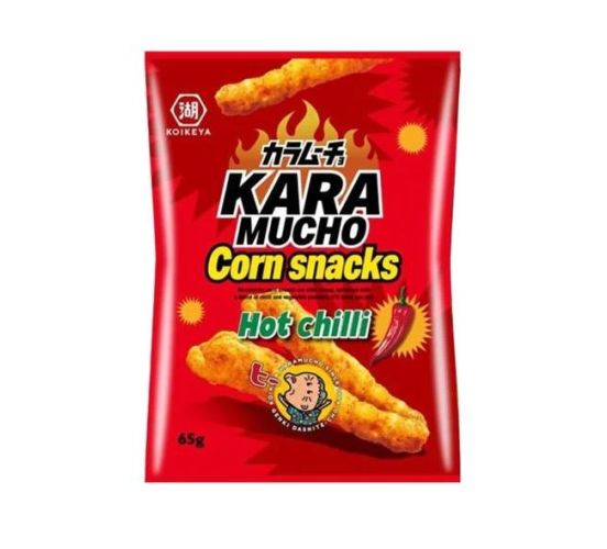 Koikeya-Karamucho-Corn-Hot-Chilli-65g-Snack-1