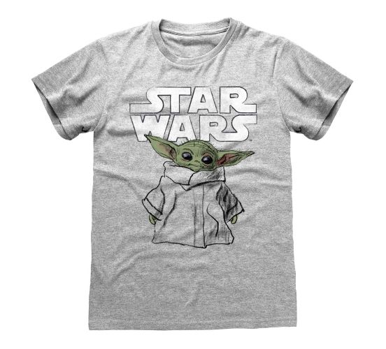 Mandalorian-Star-Wars-Child-Sketch-T-Shirt-1