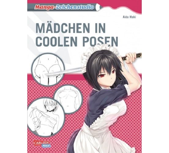 Manga-Zeichenstudio-05-Maedchen-in-coolen-Posen-Manga-Neu-1