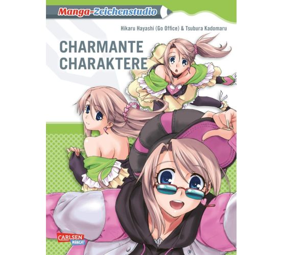 Manga-Zeichenstudio-11-Charmante-Charaktere-Manga-Neu-1
