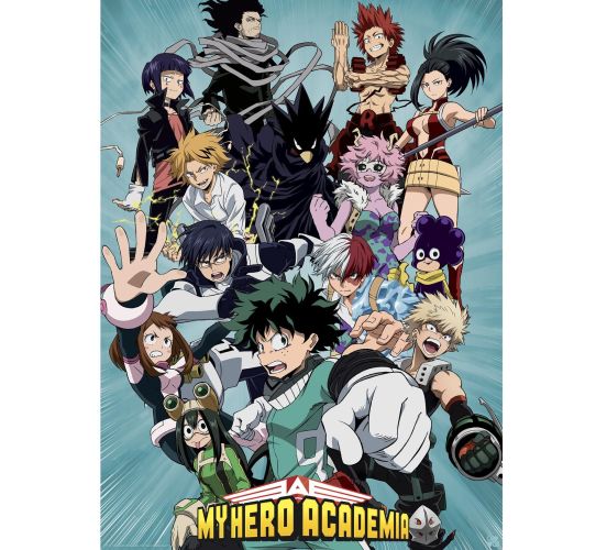 My-Hero-Academia-Heroes-52x35-Chibi-Poster-1