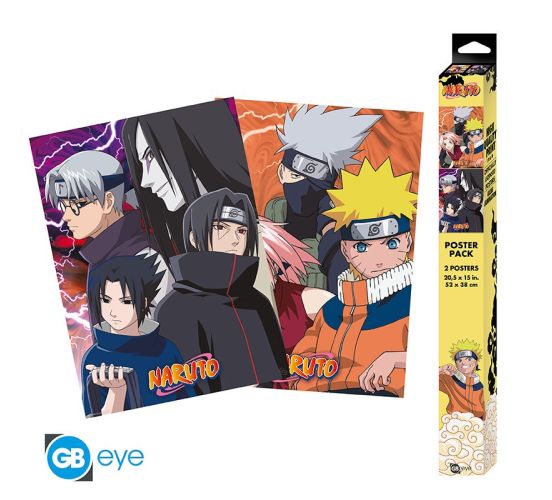 Naruto-Konoha-Ninjas-Deserters-Chibi-52x38cm-Poster-1