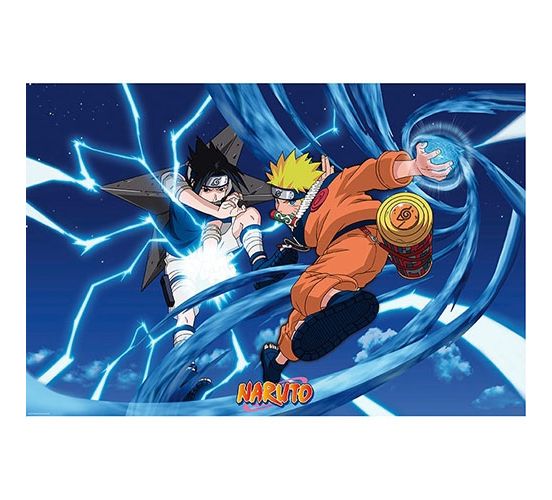 Naruto-Naruto-und-Sasuke-915x61-Poster-1
