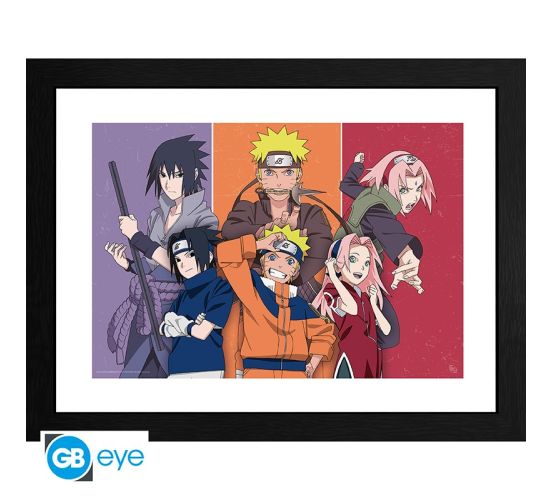 Naruto-Shippuden-Erwachsene-und-Kinder-30x40cm-Rahmenbild-1