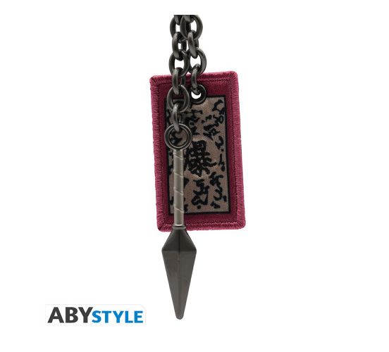 Naruto-Shippuden-Kunai-Briefbombe-3D-Schluesselanhaenger-1
