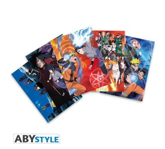 Naruto-Shippuden-Set-1-148x105cm-Postkarten-1 Naruto-Shippuden-Set-1-148x105cm-Postkarten-1