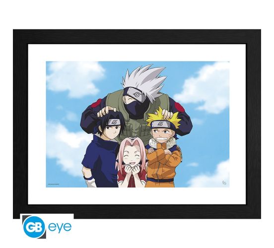 Naruto-Team-7-30x40cm-Rahmenbild-1