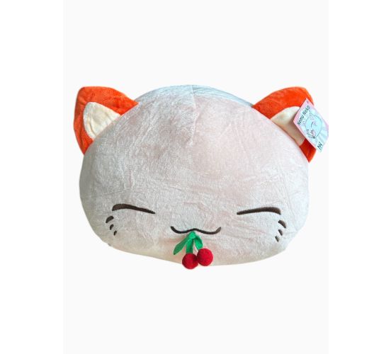 Nemu-Neko-Kirsche-im-Mund-rosaorange-gross-30cm-Pluesch-1