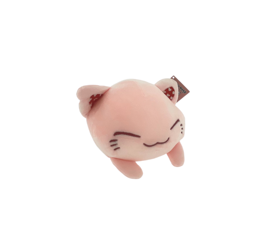 Nemu-Neko-Rosa-Neko-mit-roten-Herz-Ohren-und-weissen-Fluegen