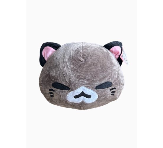 Nemu-Neko-boeser-Blick-graubraun-klein-20cm-Pluesch-1