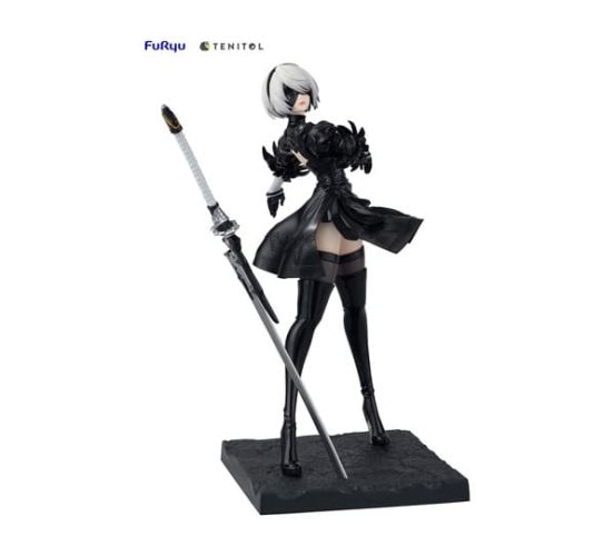 NieRAutomata-Tenitol-PVC-Statue-2B-Ver11a-22-cm-1