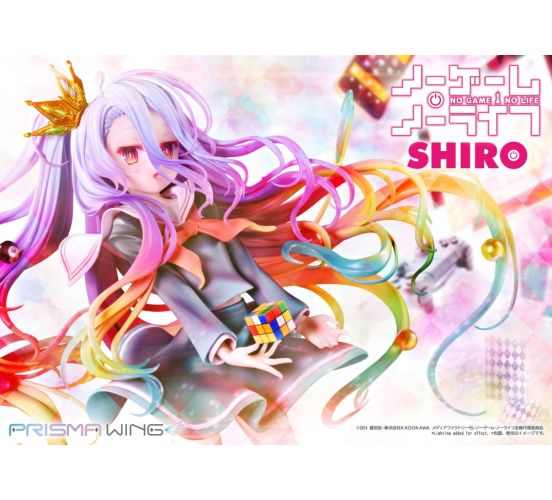 No-Game-No-Life-Shiro-Prisma-Wing-27cm-PVC-Statue-27