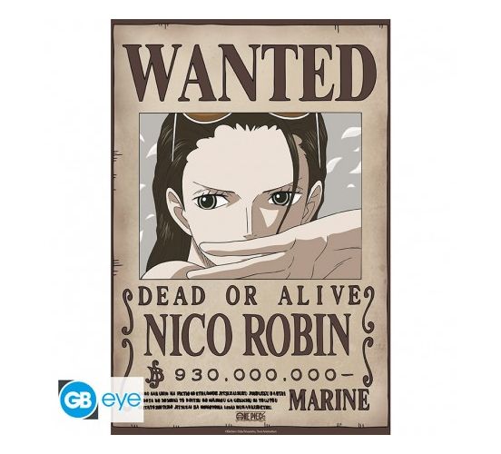 ONE-PIECE-Poster-Chibi-52x38-Wanted-Nico-Robin-Wano-1