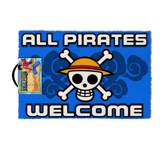 One-Piece-All-Pirates-Welcome-40x60-Fussmatte-1 One-Piece-All-Pirates-Welcome-40x60-Fussmatte-1