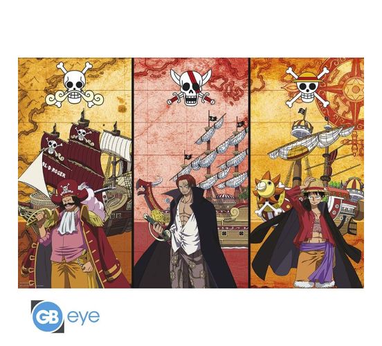 One-Piece-Captains-Boats-915x61cm-Poster-1