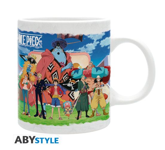 One-Piece-Crew-on-he-Thousand-Sunny-320ml-Tasse-1