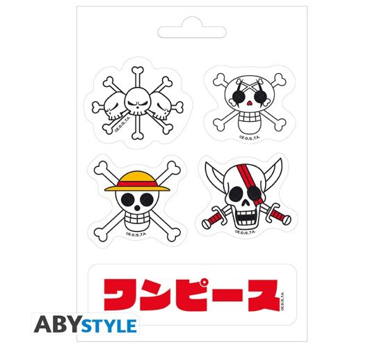 One-Piece-Emperors-Skulls-16x11cm-Stickers-1