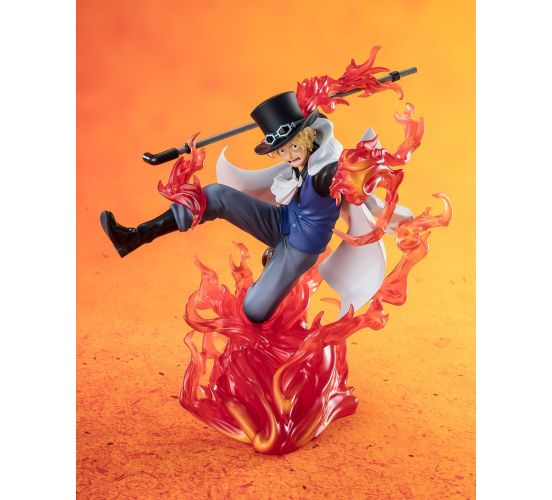 One-Piece-Figuarts-ZERO-Extra-Battle-PVC-Statue-Sabo-Fire-Fi