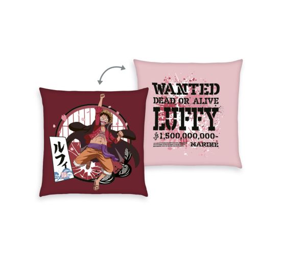 One-Piece-Luffy-Exclusiv-Dekokissen-Set-40x40cm-Kissen-1