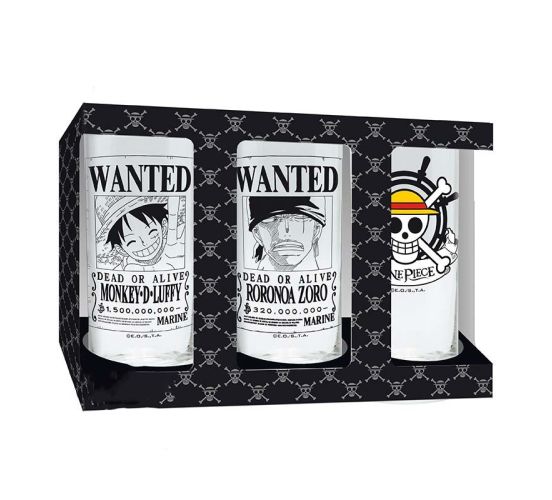 One-Piece-Luffy-Zorro-Glas-Set-1