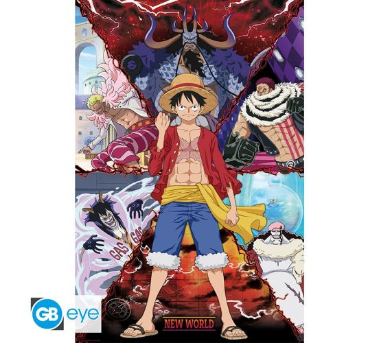 One-Piece-Luffy-vs-Neue-Welt-915x61cm-Maxi-Poster-1