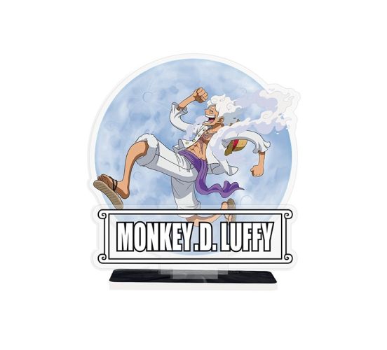 One-Piece-Monkey-D-Luffy-Gear-5-Acryl-10cm-Acyrl-Aufsteller-