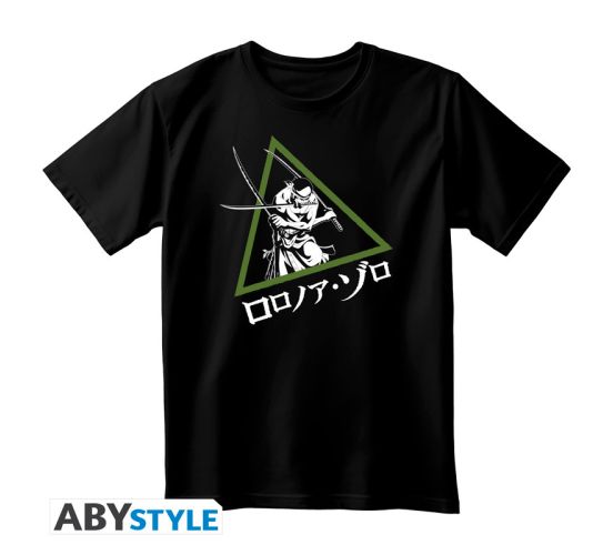 One-Piece-Roronoa-Zorro-schwarz-Unisex-T-shirt-1 One-Piece-Roronoa-Zorro-schwarz-Unisex-T-shirt-1